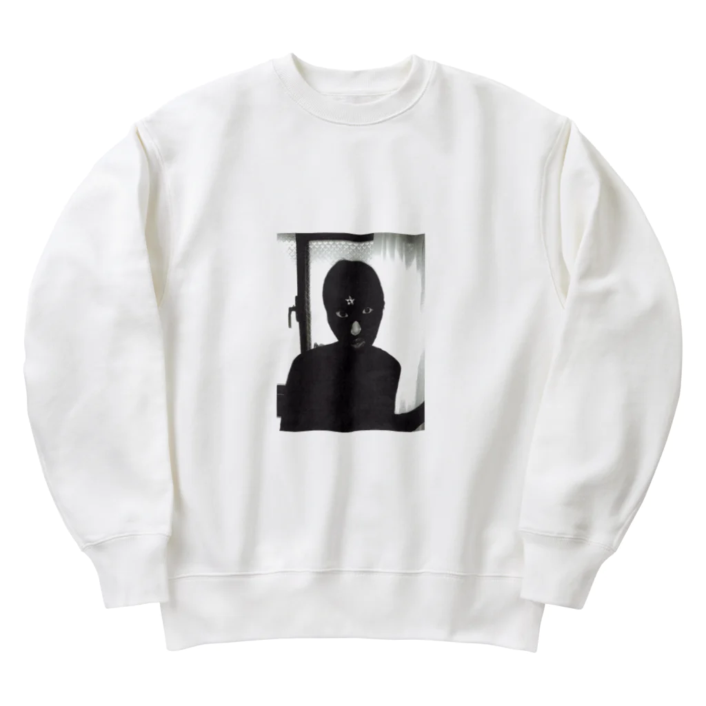 朝日十和子のblackcats 星 Heavyweight Crew Neck Sweatshirt