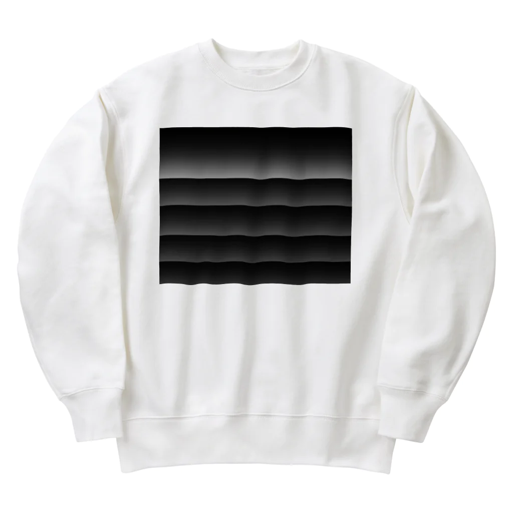 謎モノ店の段々立体感 Heavyweight Crew Neck Sweatshirt