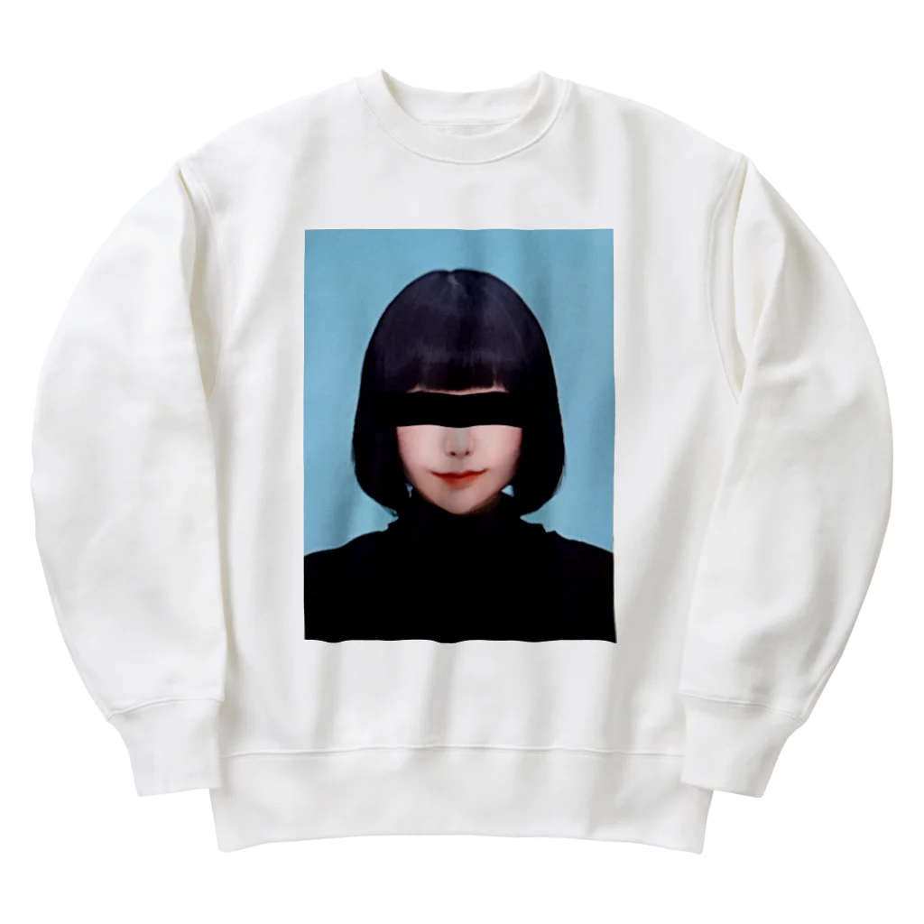 ポイ童のポイ童証明写真T 2022ver. Heavyweight Crew Neck Sweatshirt