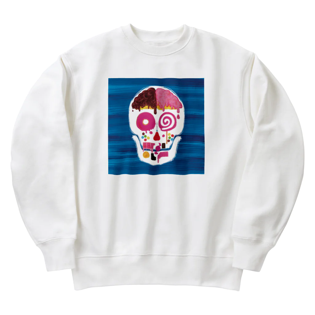 杜の魚の甘落 Heavyweight Crew Neck Sweatshirt