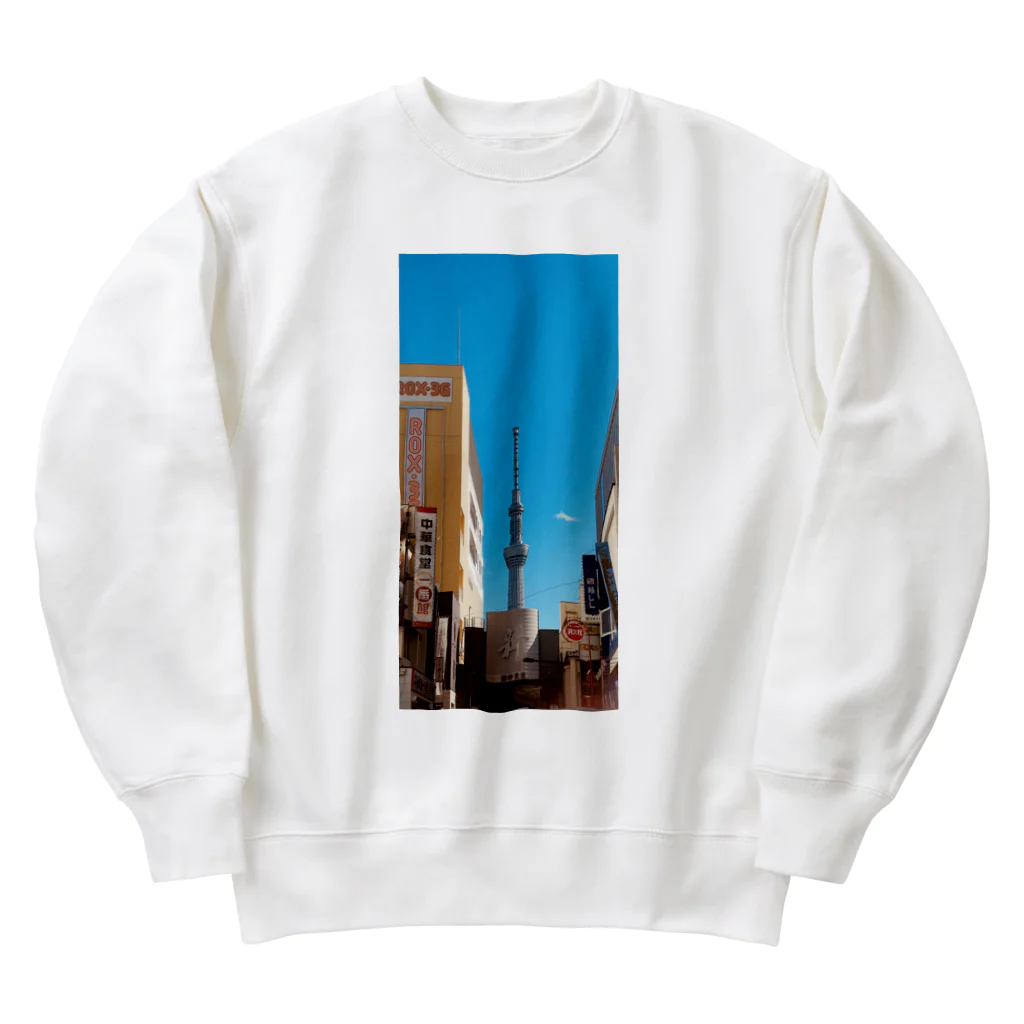 クリオネの写真の浅草よりスカイツリー,11:37 Heavyweight Crew Neck Sweatshirt