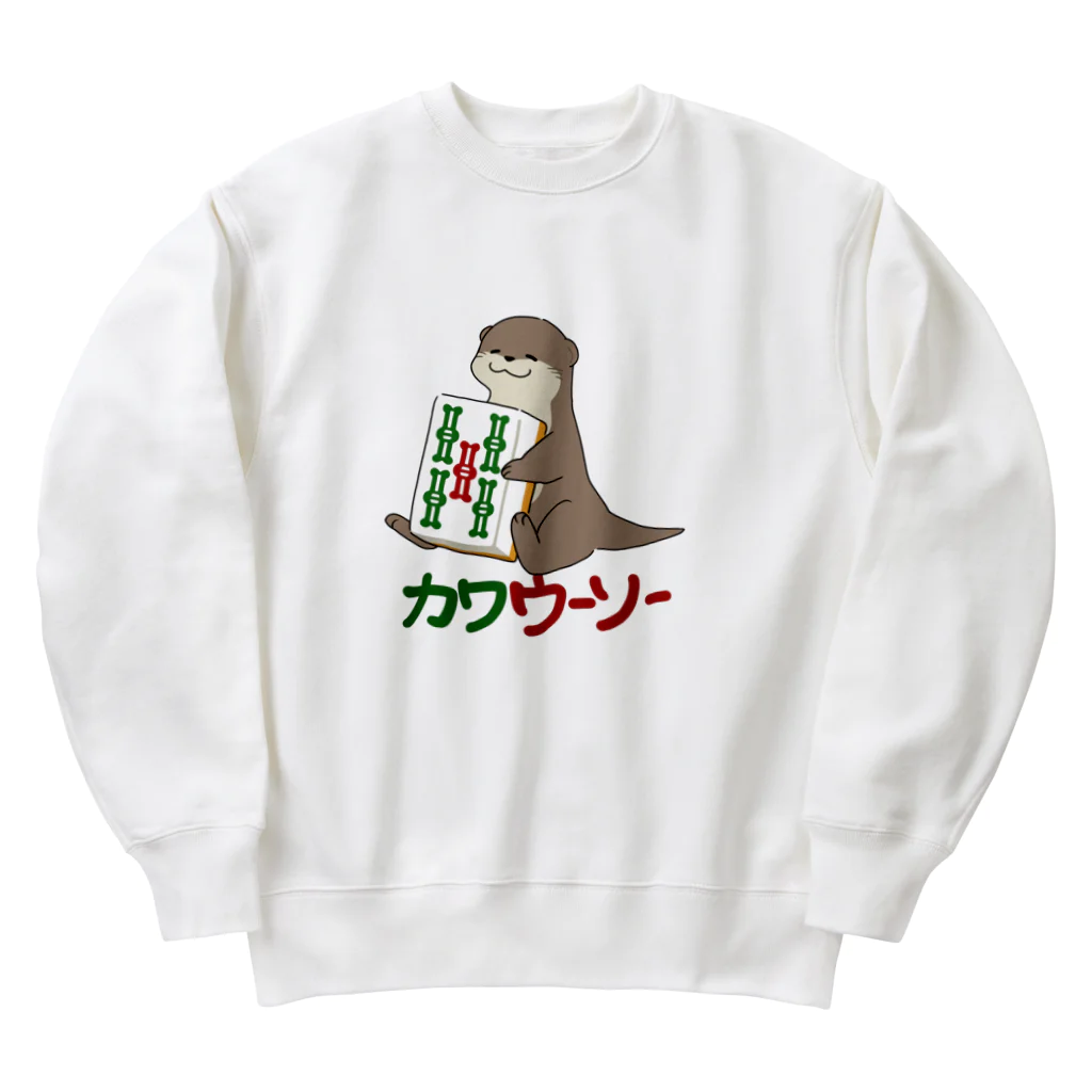 zawaのカワウーソーちゃん Heavyweight Crew Neck Sweatshirt