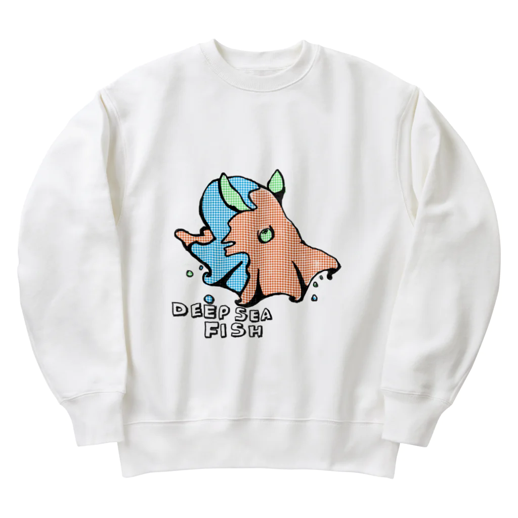 UKIPPAの深海シリーズ【めんだこ】 Heavyweight Crew Neck Sweatshirt