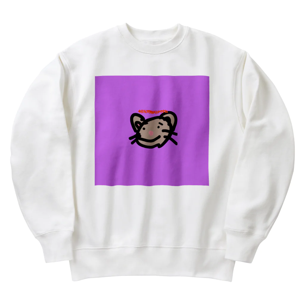 mu（a）shy's SHOPのピッチー君グッズ Heavyweight Crew Neck Sweatshirt