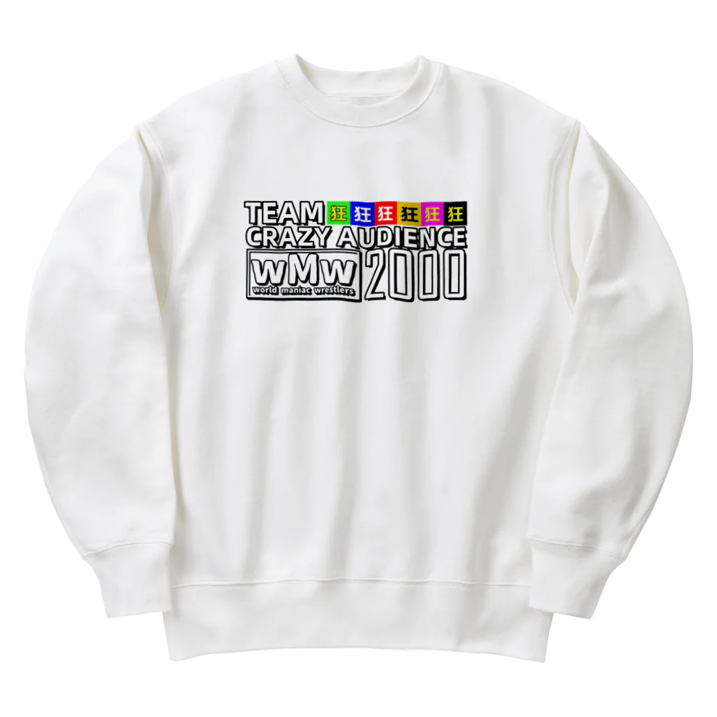 マスクド・ニシオカの2000人達成記念グッズ Heavyweight Crew Neck Sweatshirt