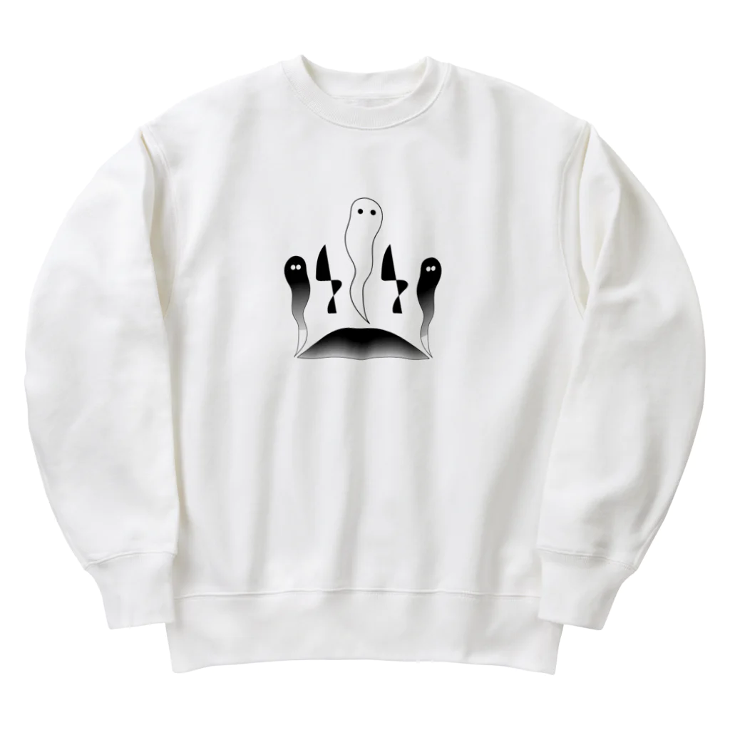 秀（syu）の幽ロゴアイテムNo2 Heavyweight Crew Neck Sweatshirt