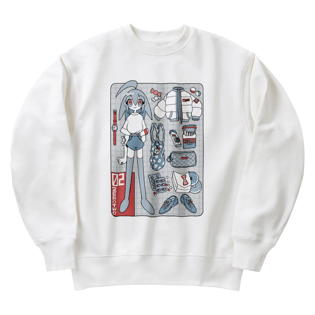 KANEKOYAの02くんのもちもの Heavyweight Crew Neck Sweatshirt