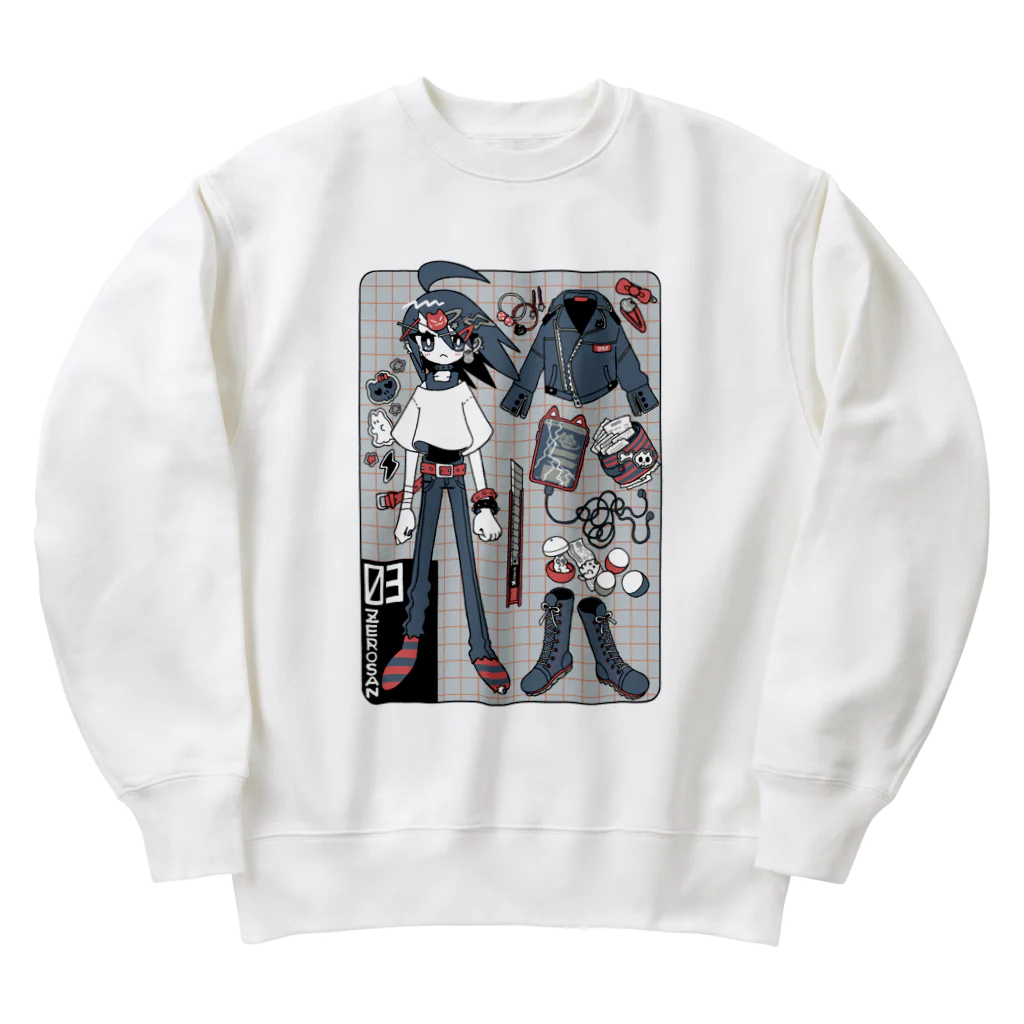 KANEKOYAの03くんのもちもの Heavyweight Crew Neck Sweatshirt