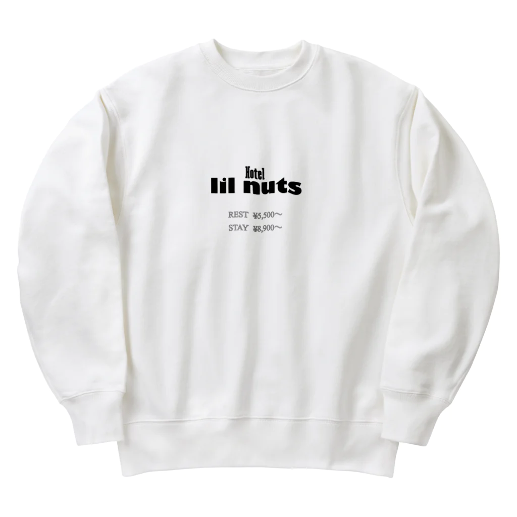 HOPPYのhotel  〜lil nuts〜 Heavyweight Crew Neck Sweatshirt