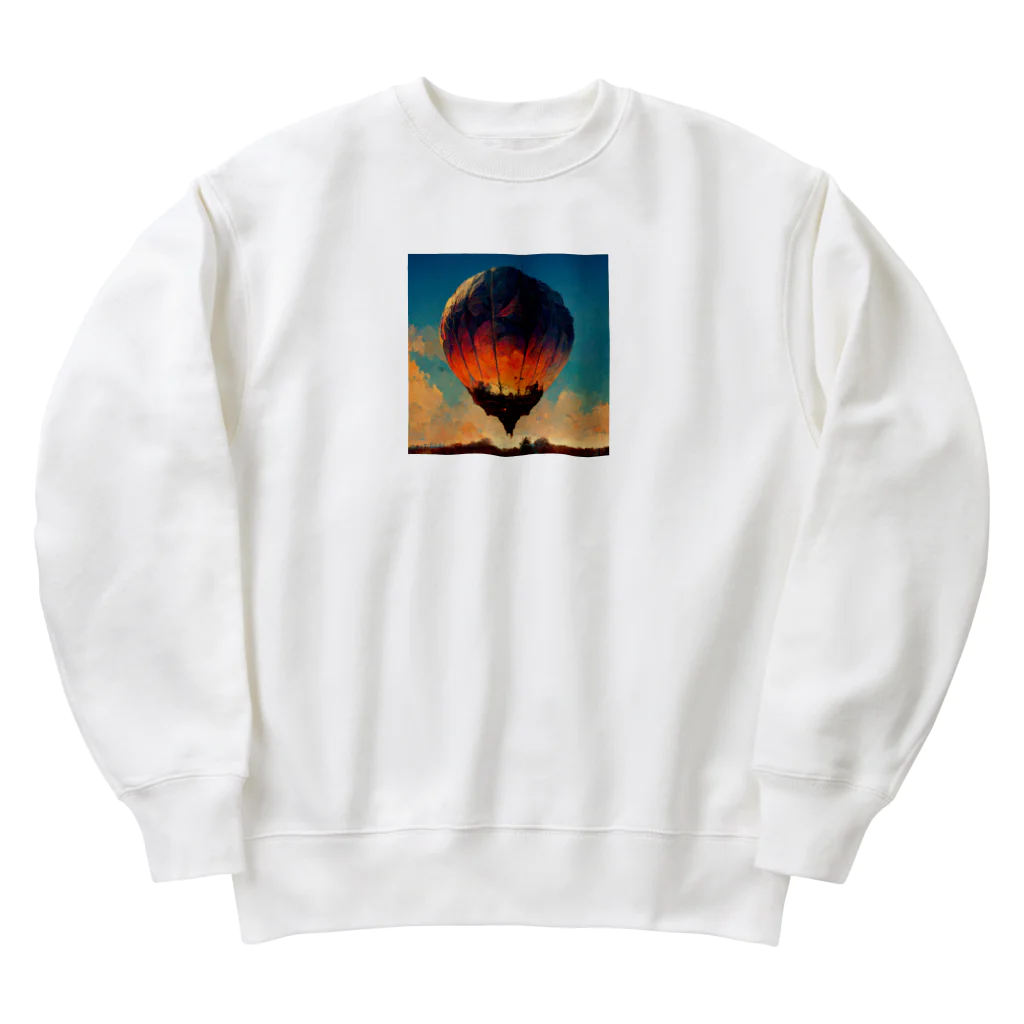 D4C Napoléonの気球 Heavyweight Crew Neck Sweatshirt