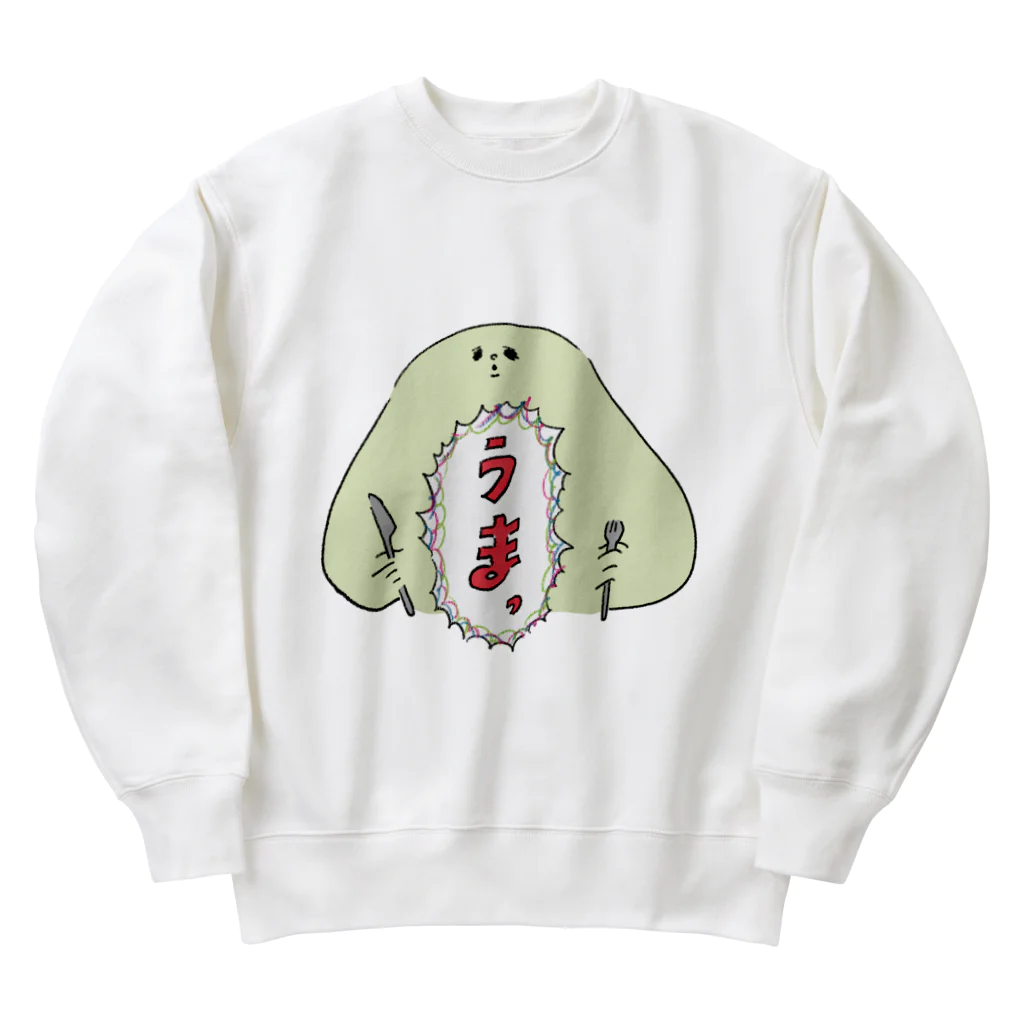 boorichanのグルメなイエティ Heavyweight Crew Neck Sweatshirt