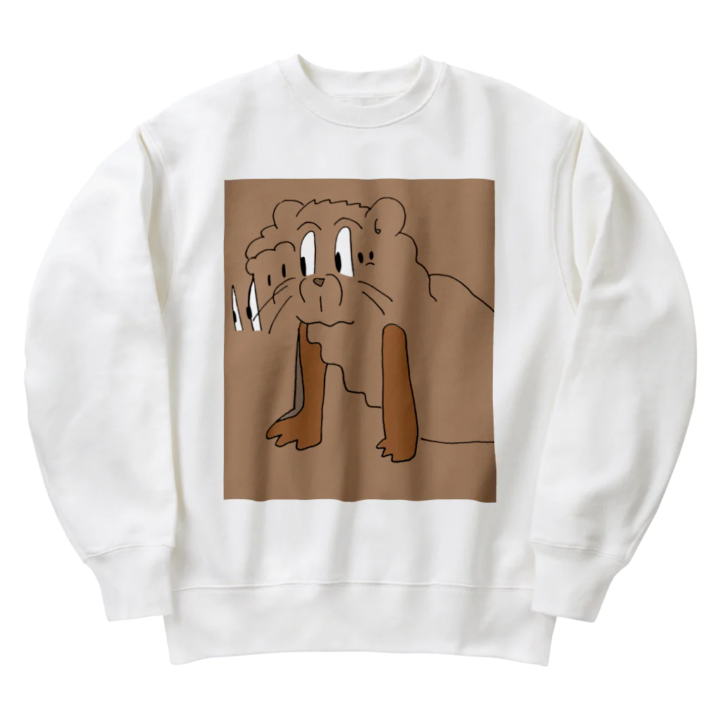 需要ない店のバグカピバラ Heavyweight Crew Neck Sweatshirt