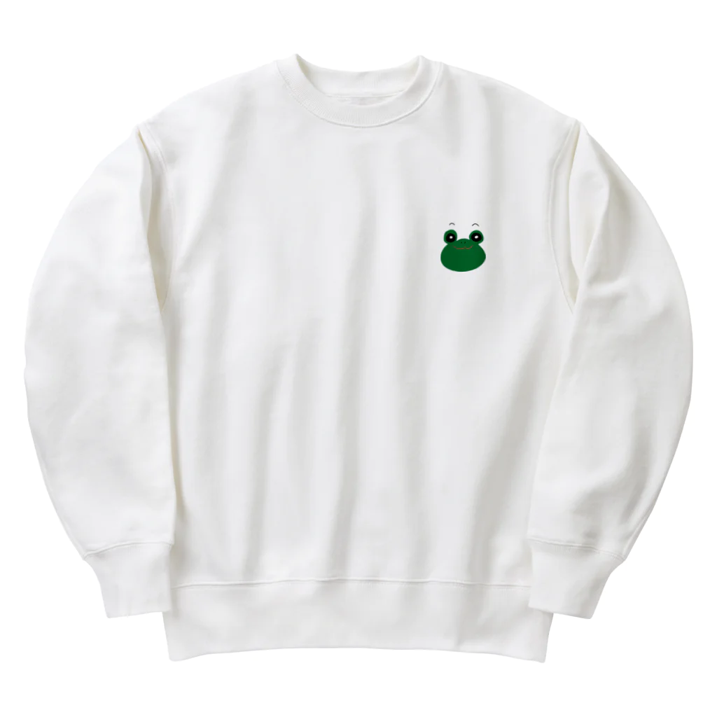 Weed(仮)のかえる Heavyweight Crew Neck Sweatshirt