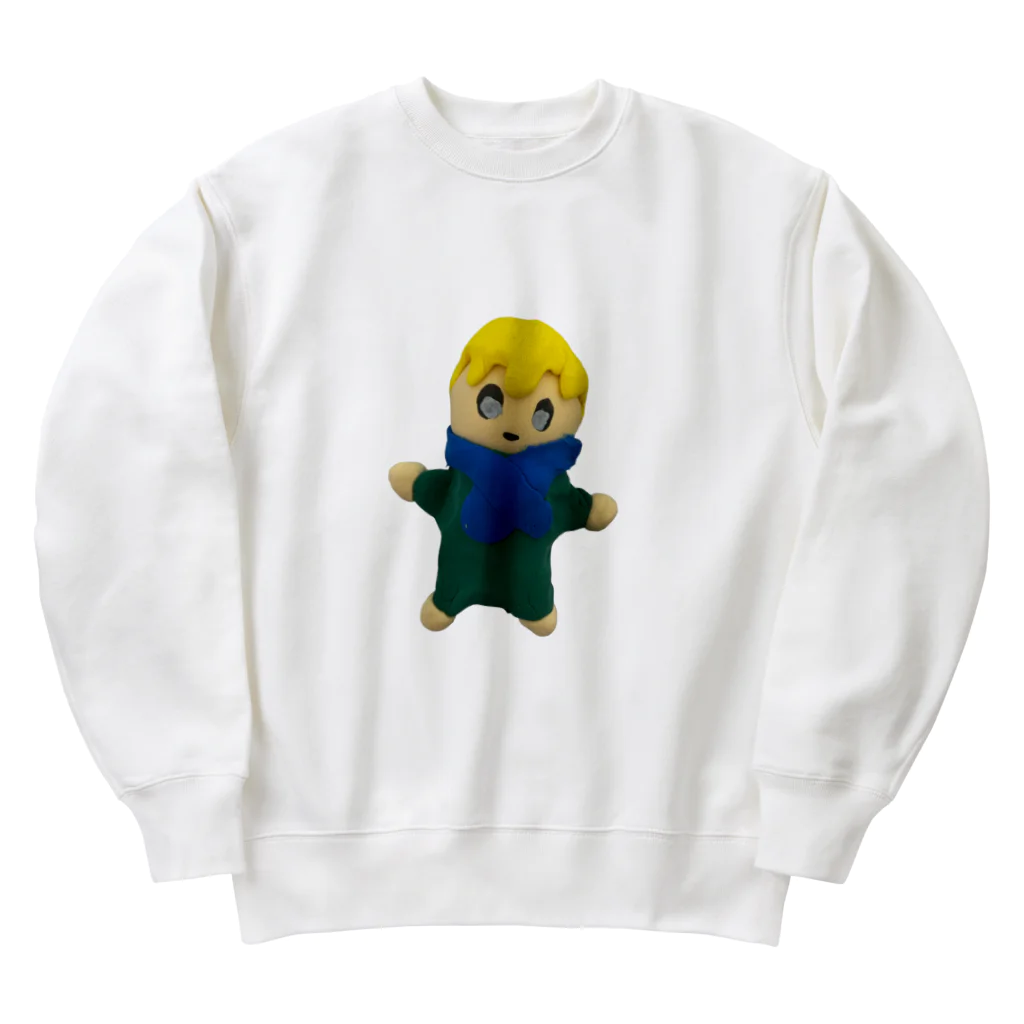 さあらの寒がりくんのサム Heavyweight Crew Neck Sweatshirt