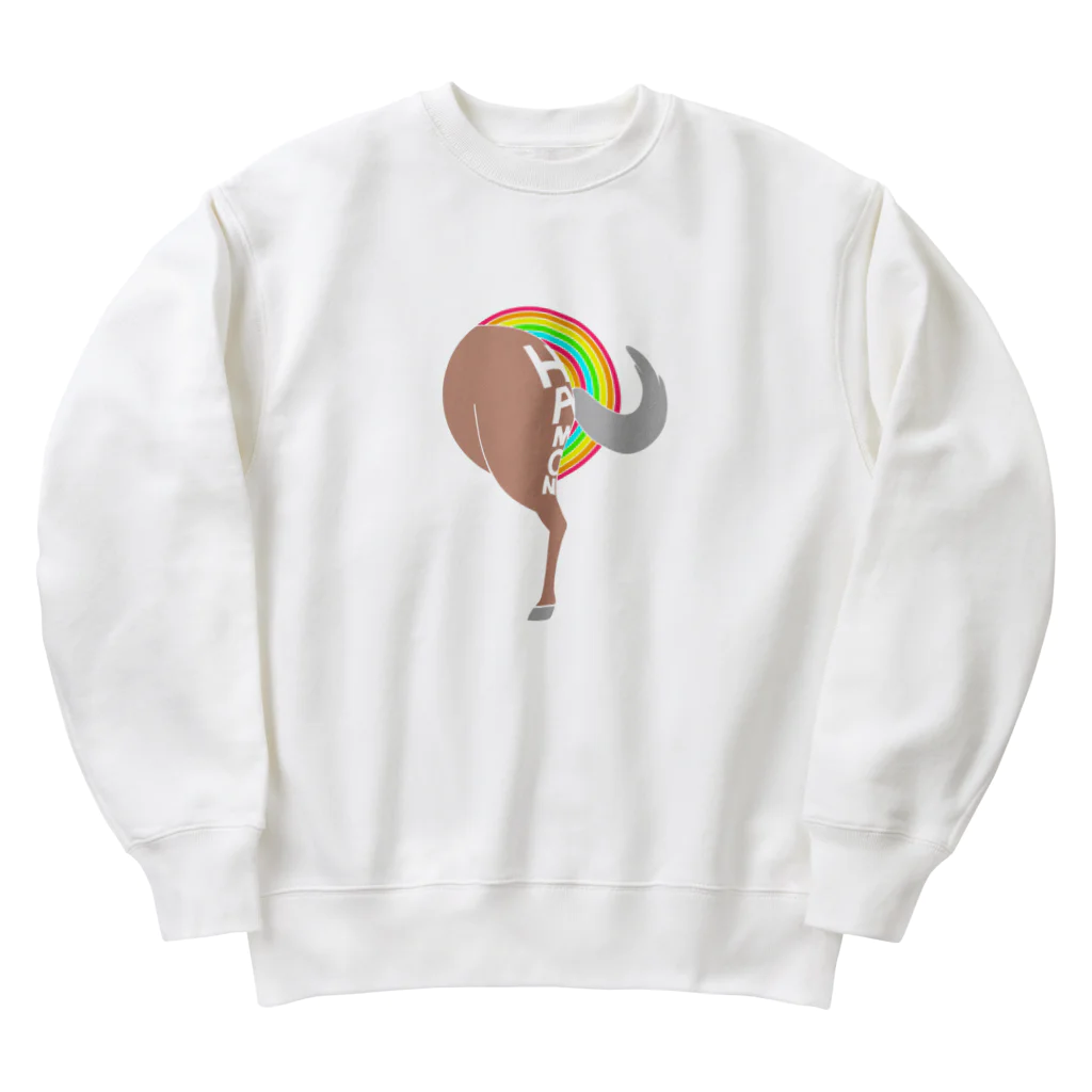 HAMON@suzuriのHAMONオリジナル🌈 Heavyweight Crew Neck Sweatshirt