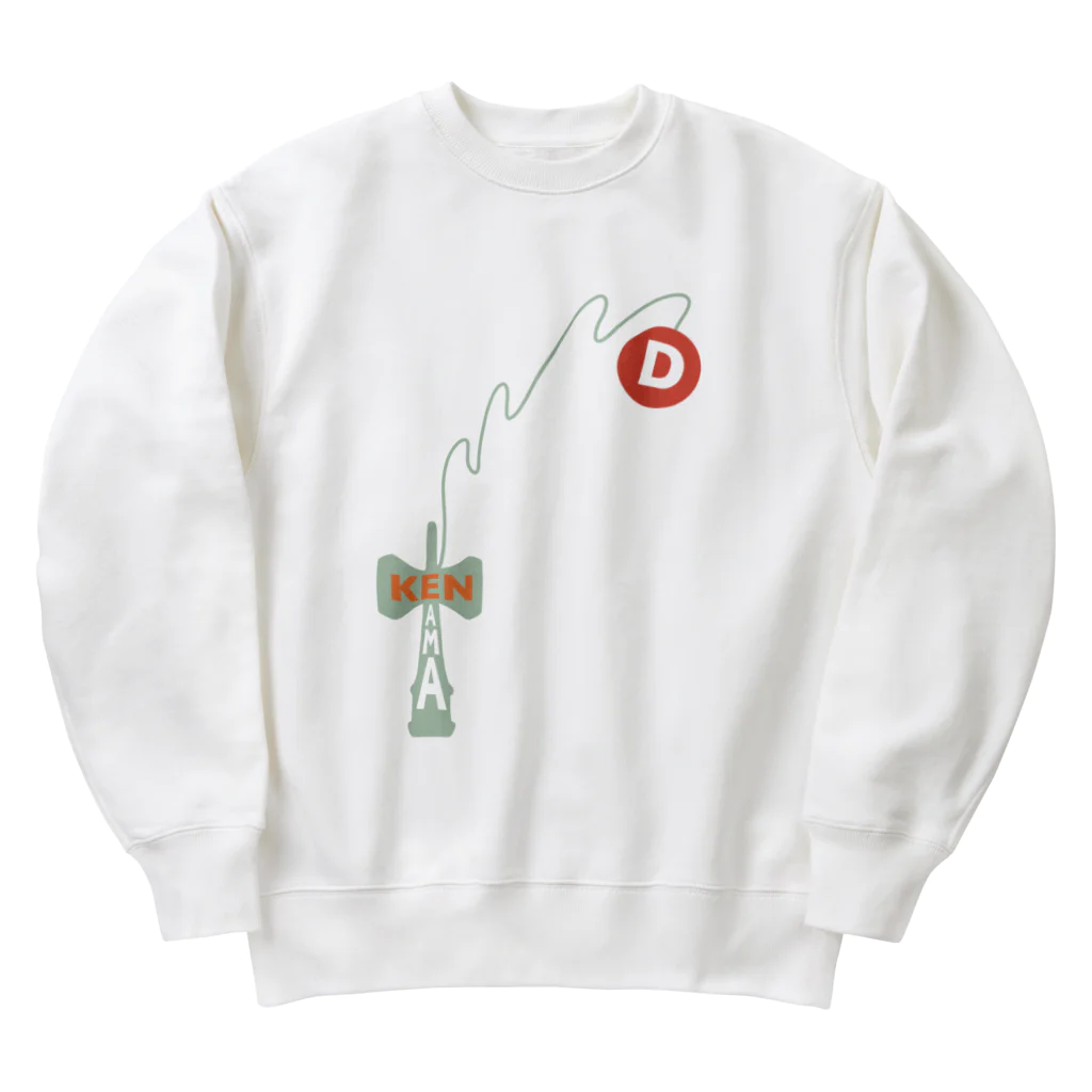 Siderunの館 B2の古き良きおもちゃのけん玉 Heavyweight Crew Neck Sweatshirt