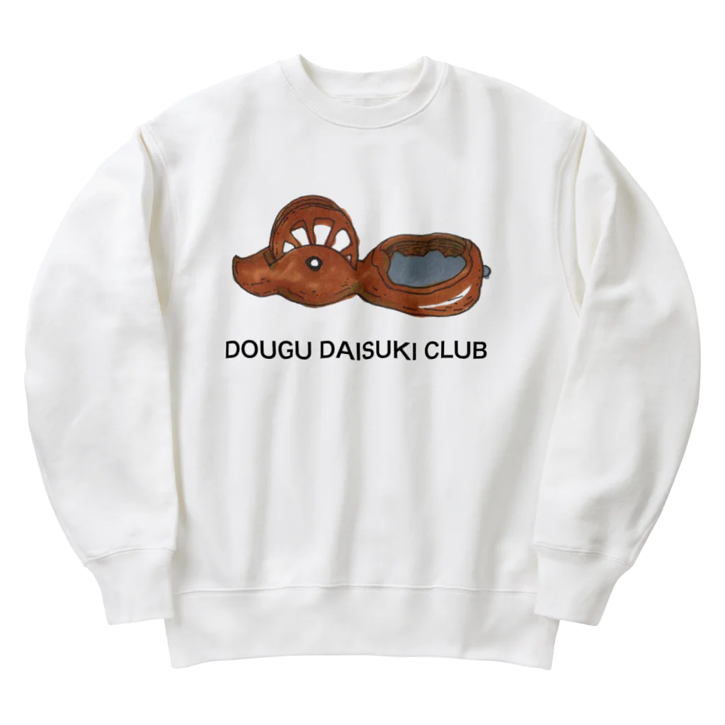 douguchanの墨壺ちゃん Heavyweight Crew Neck Sweatshirt