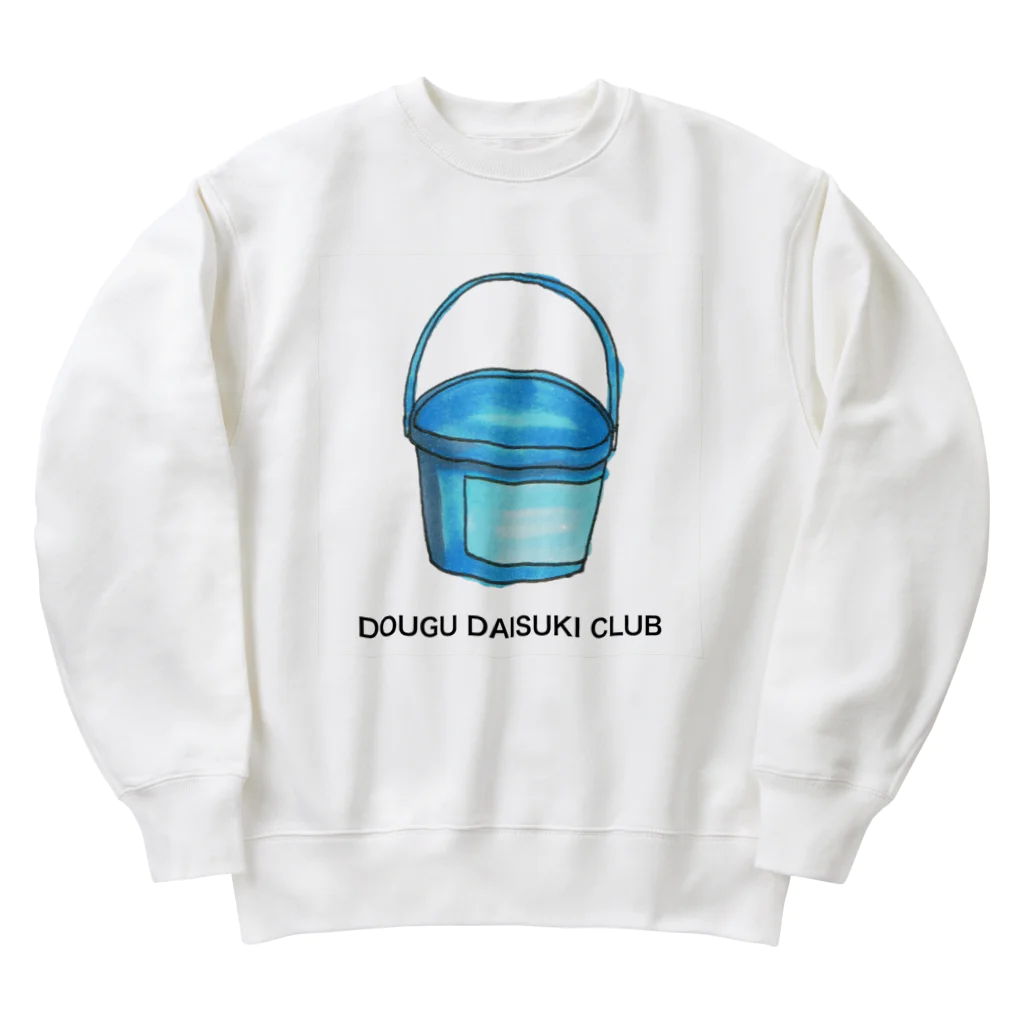 douguchanのバケツちゃん Heavyweight Crew Neck Sweatshirt