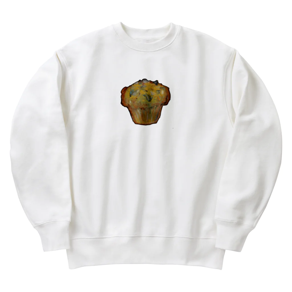 タバタ･ユ･ミントチョコのクレヨンマフィン Heavyweight Crew Neck Sweatshirt