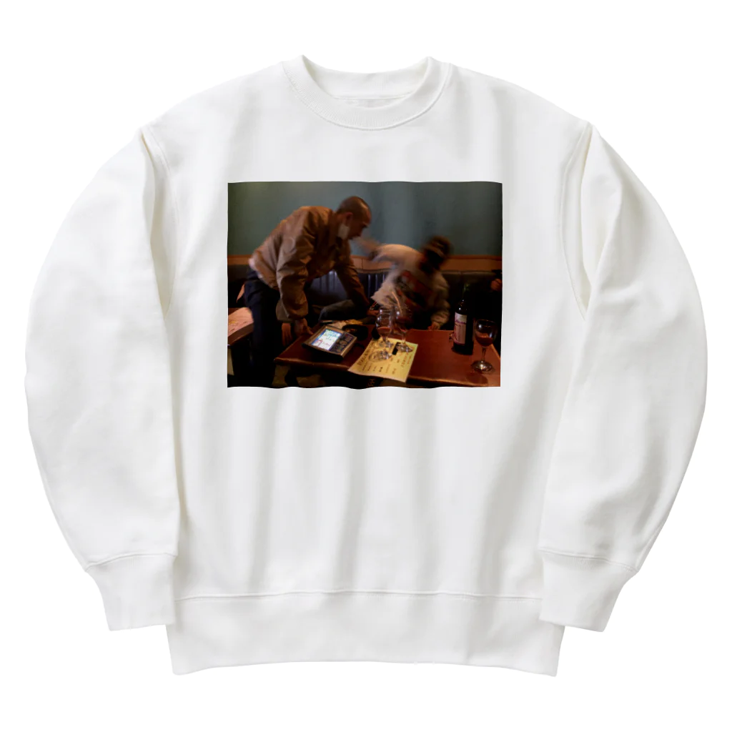 よなよな一貫寿司のパイルドライバー Heavyweight Crew Neck Sweatshirt