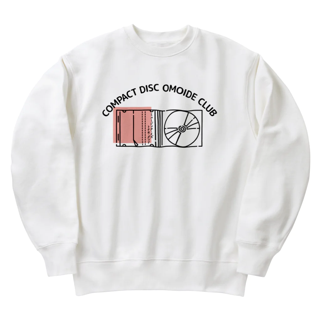 CDmanのCOMPACT DISC OMOIDE CLUB（PINK） Heavyweight Crew Neck Sweatshirt