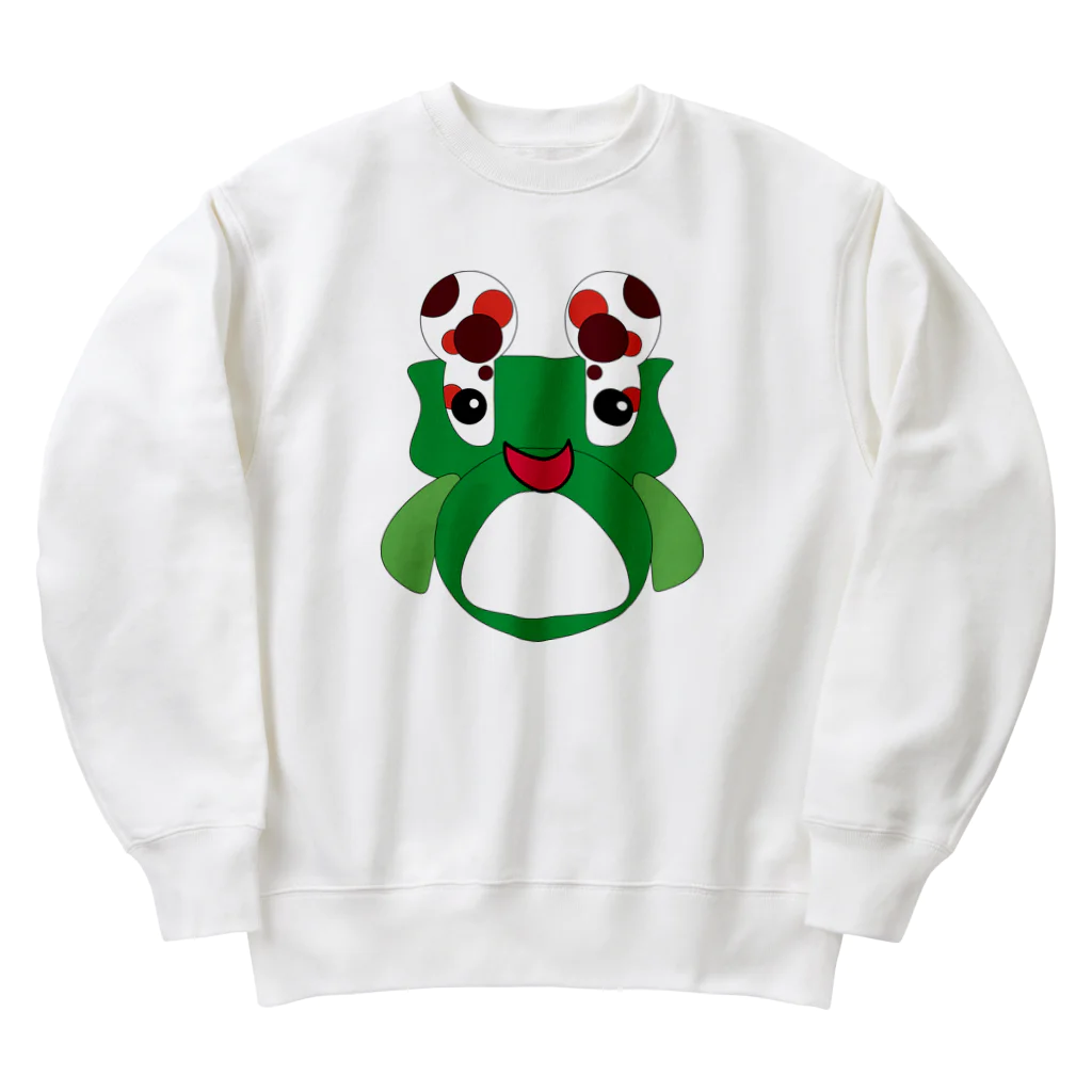 ADMS_Yuki_IKIのカエルのkarue Heavyweight Crew Neck Sweatshirt