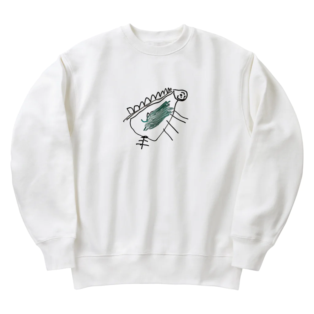 andashのすてごさうるす Heavyweight Crew Neck Sweatshirt