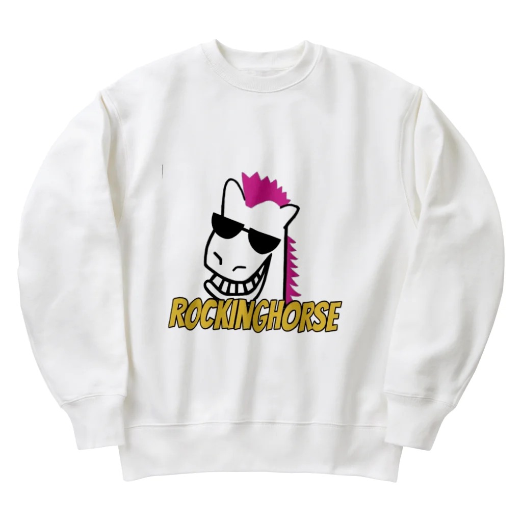 ROCKING HORSEのロッキーくん Heavyweight Crew Neck Sweatshirt