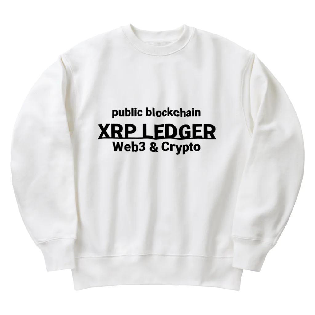 Pana@XRPのXRPL　web3&crypto ヘビーウェイトスウェット