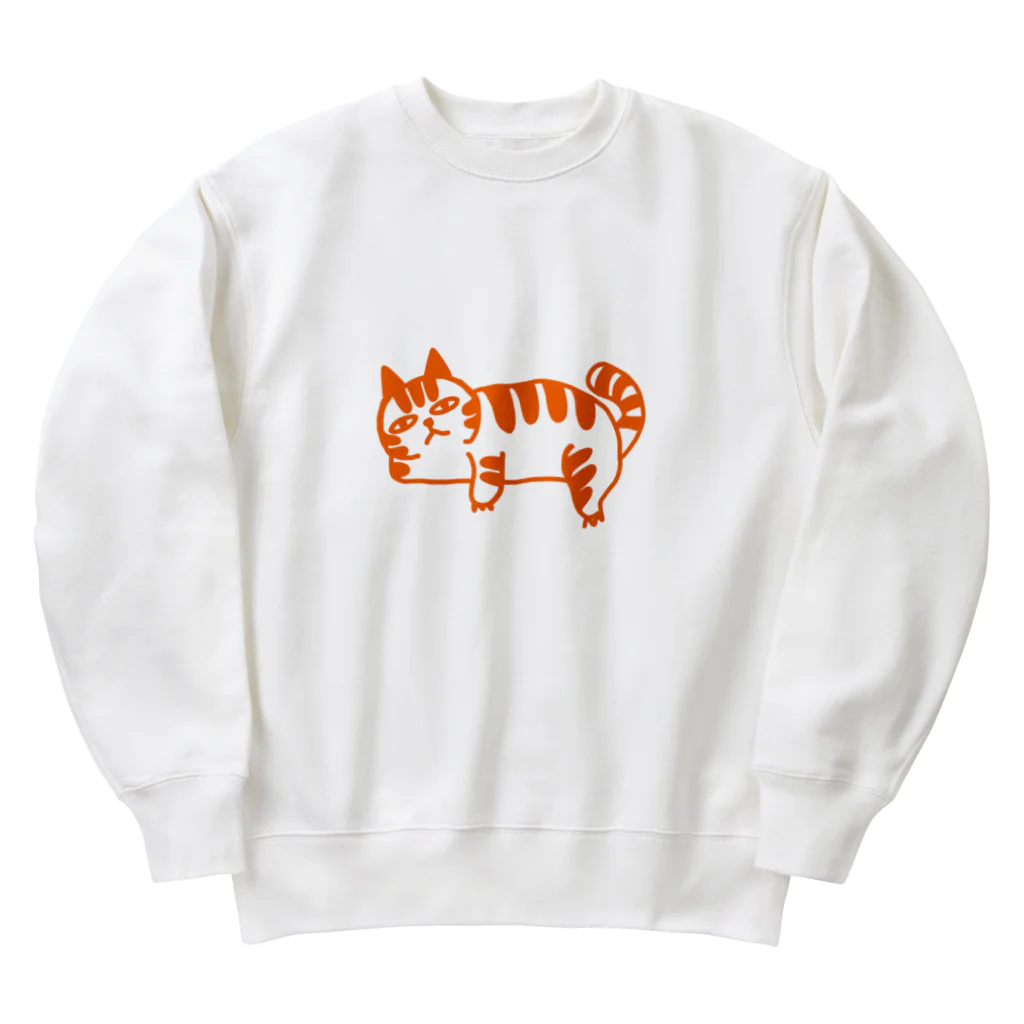 喜満満猫 ARTS STOREのワンポイント😸KIMAMANEKO Heavyweight Crew Neck Sweatshirt