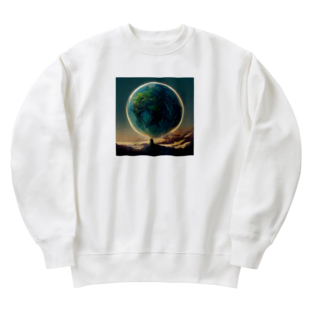 D4C Napoléonの地球 Heavyweight Crew Neck Sweatshirt