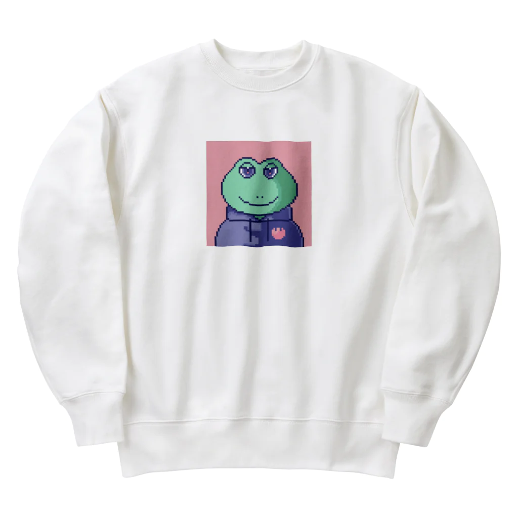 wanishopのドット絵かえるくん Heavyweight Crew Neck Sweatshirt