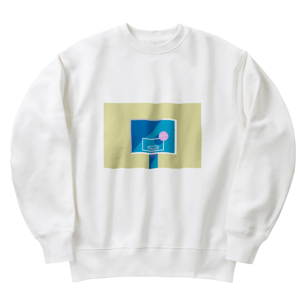 narumiのバスケットゴール　朝 Heavyweight Crew Neck Sweatshirt