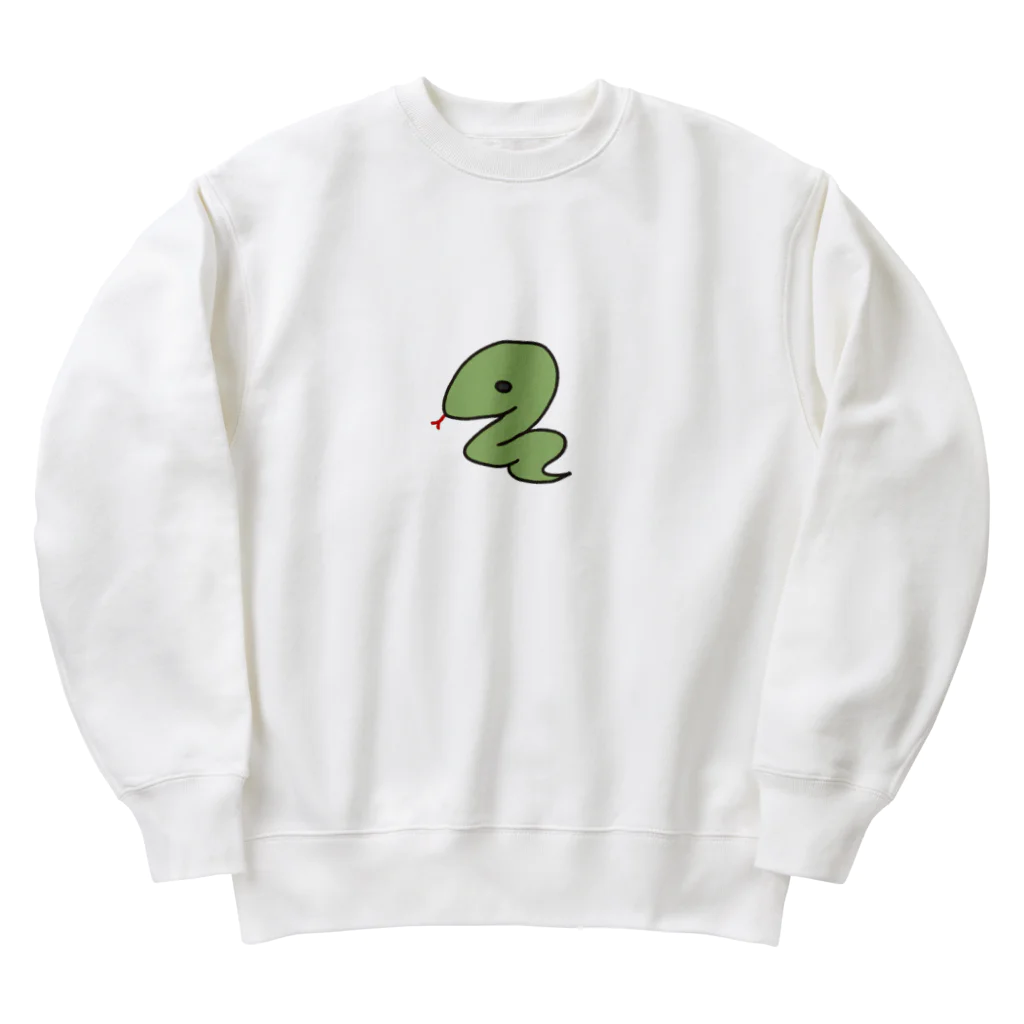 ゆるれあの 「へ」び Heavyweight Crew Neck Sweatshirt