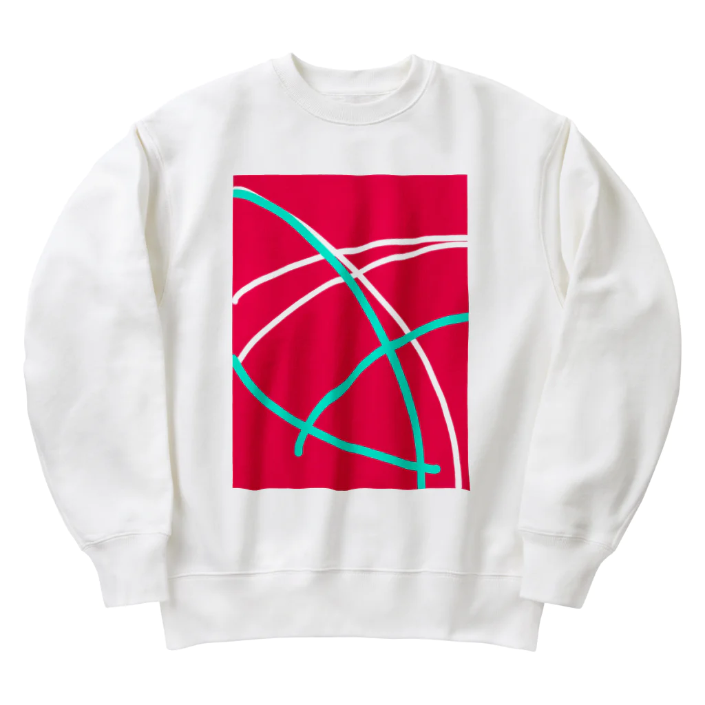 studioaoのボーダーセーター Heavyweight Crew Neck Sweatshirt