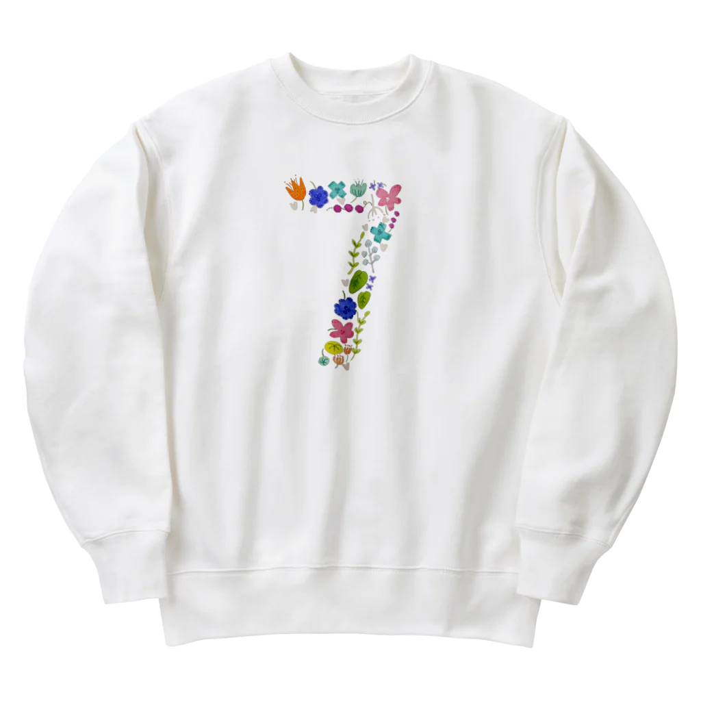 kukka_oviのラッキーナンバー7 Heavyweight Crew Neck Sweatshirt