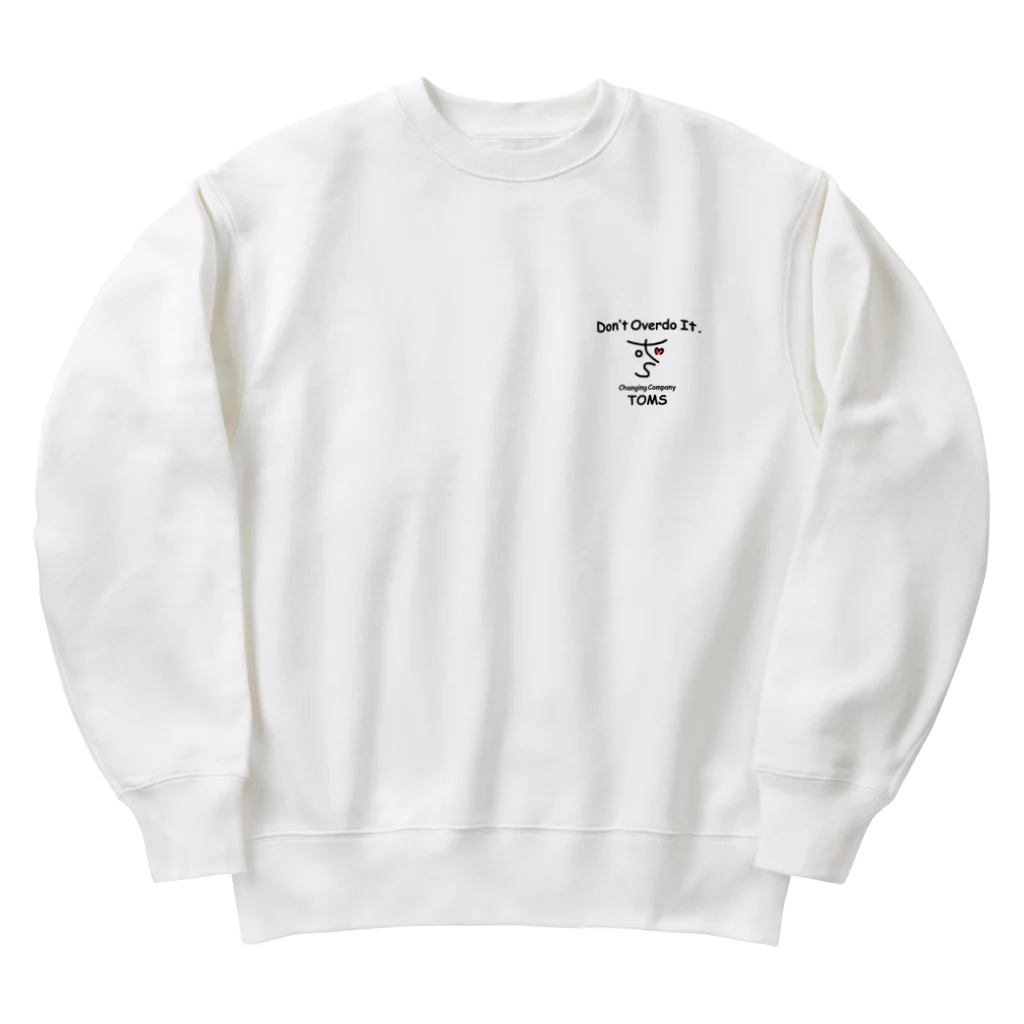 発展途上法人トムスのDon'tOverdoIt.(wt) Heavyweight Crew Neck Sweatshirt