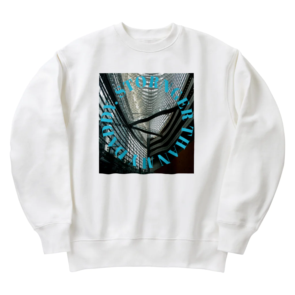 STORNGER THAN MY DADDY.の美しい天井 Heavyweight Crew Neck Sweatshirt