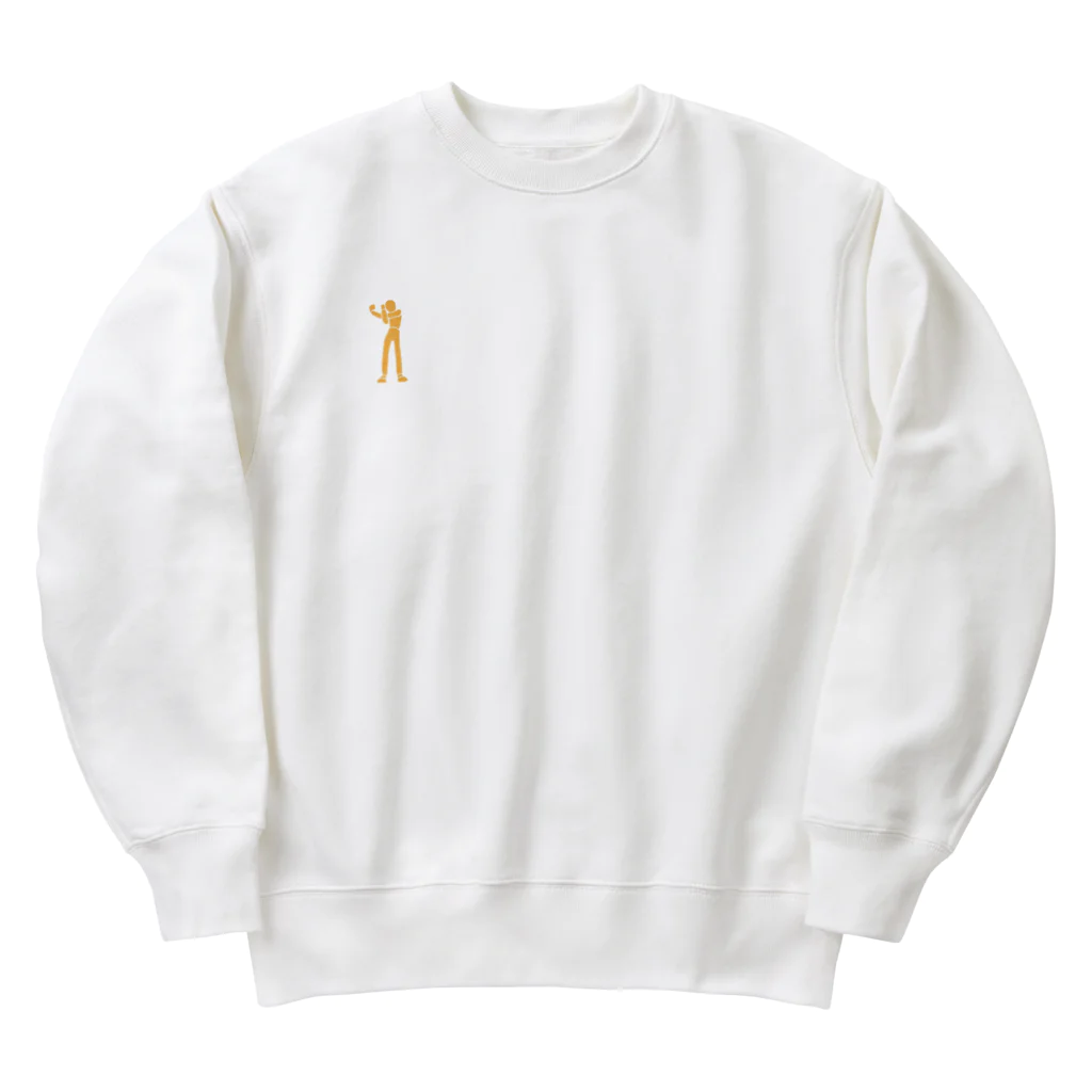 おだんごの準備体操の人 Heavyweight Crew Neck Sweatshirt