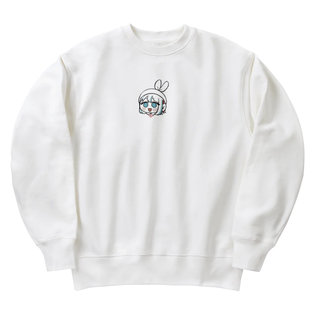 いぬい商店のおまんじゅうにあ Heavyweight Crew Neck Sweatshirt