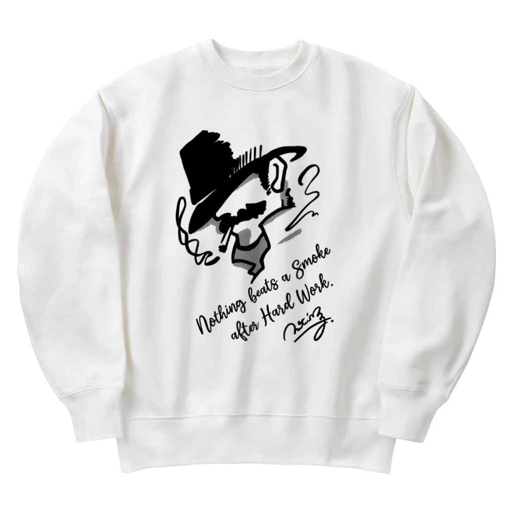 Andiamoの至福の一服 Heavyweight Crew Neck Sweatshirt