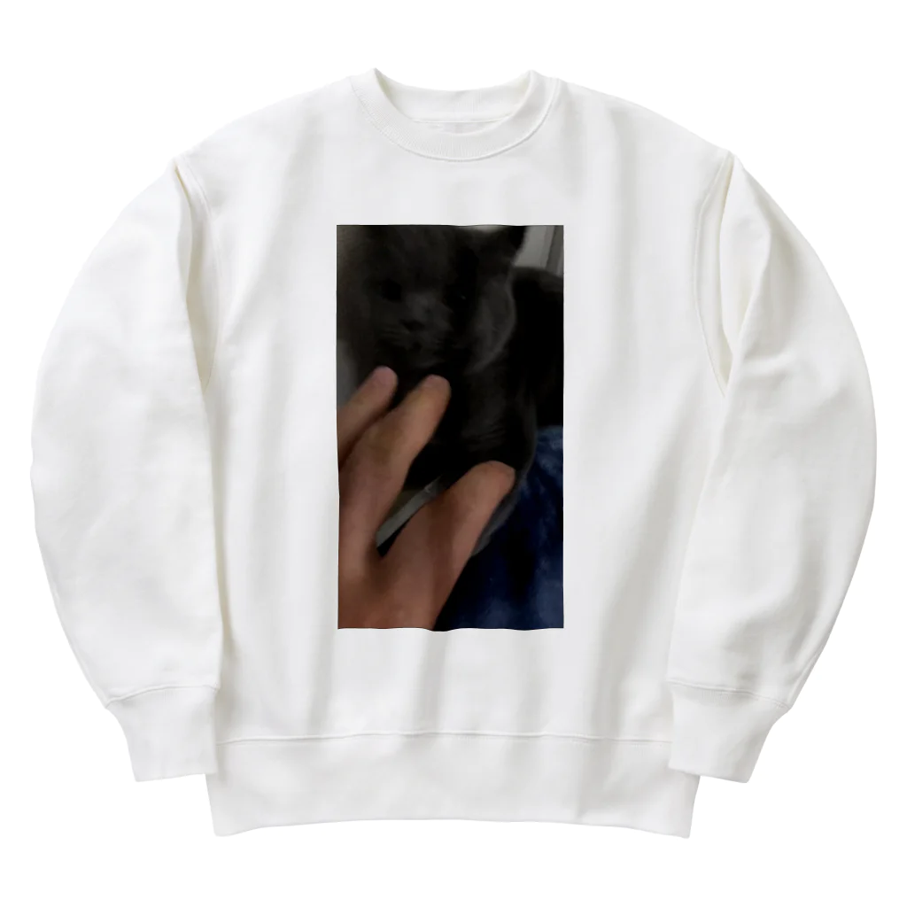 The second の激怒猫 Heavyweight Crew Neck Sweatshirt