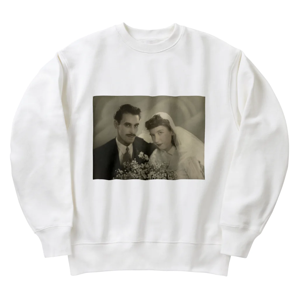 Aka_saeのJust married! Heavyweight Crew Neck Sweatshirt