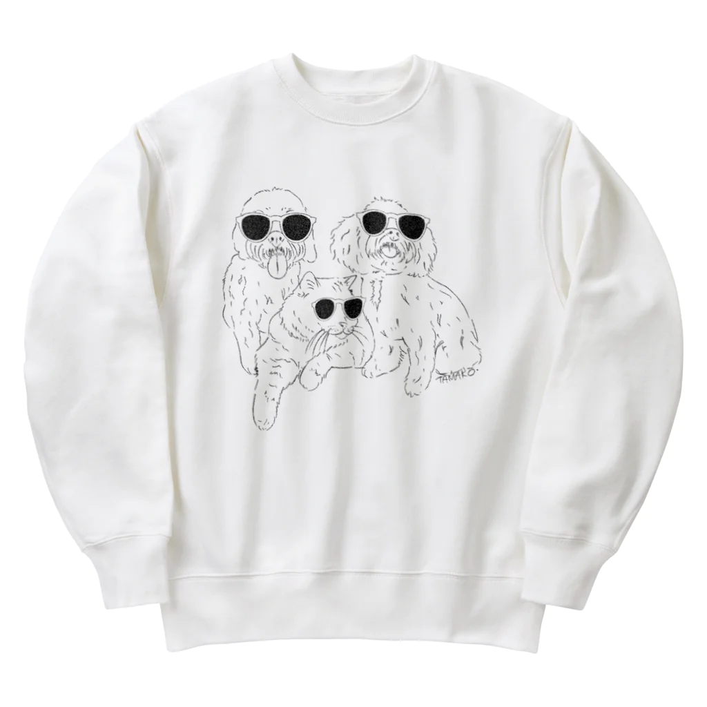 tamako.small familyの@monochrome_otome4様 Heavyweight Crew Neck Sweatshirt