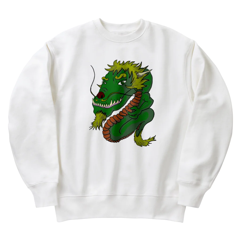 irootokosamuraiの十二支　辰年 Heavyweight Crew Neck Sweatshirt