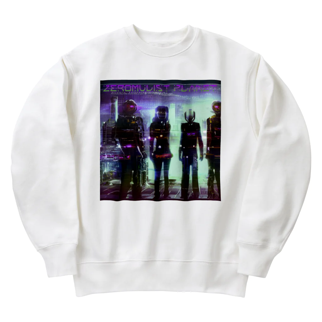 Aimurist のZeromulist planet IAM’S Heavyweight Crew Neck Sweatshirt