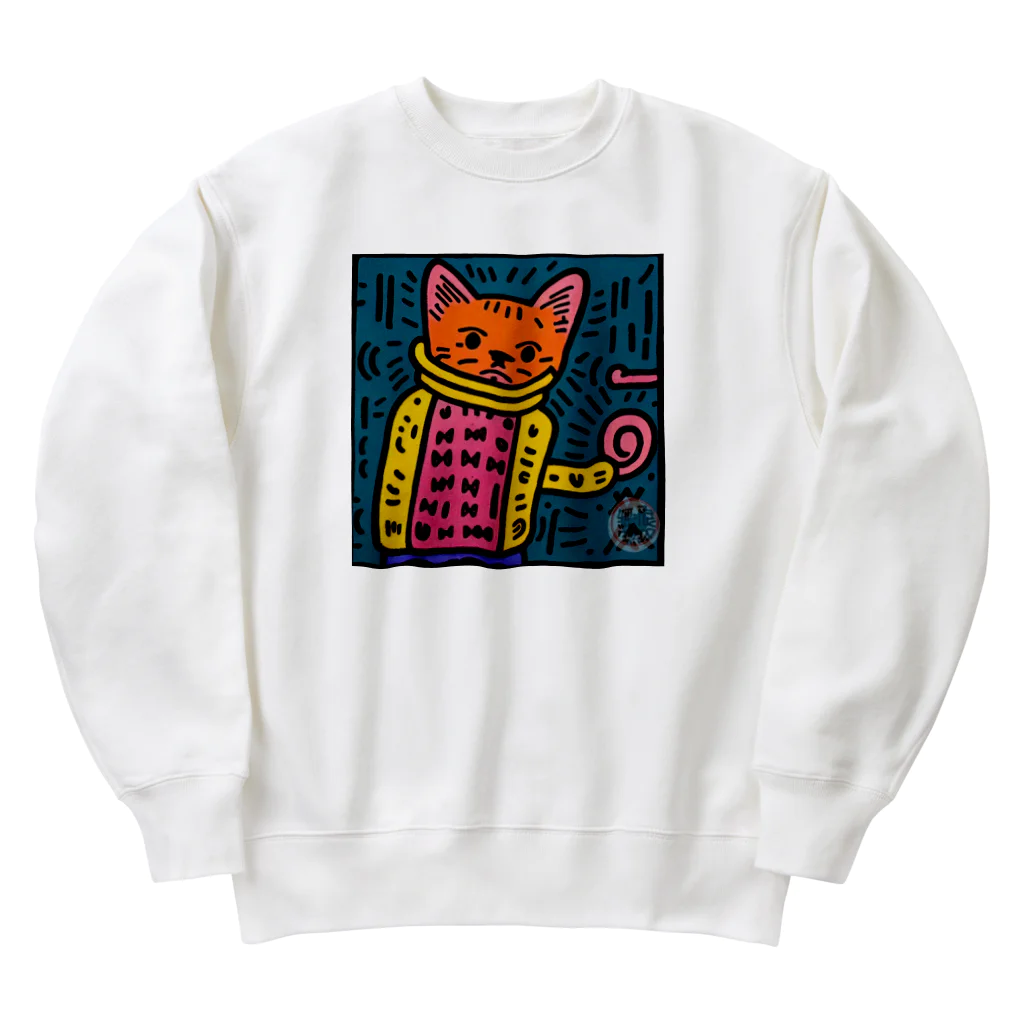 Magic Worldのカラフルな生き物シリーズ Heavyweight Crew Neck Sweatshirt