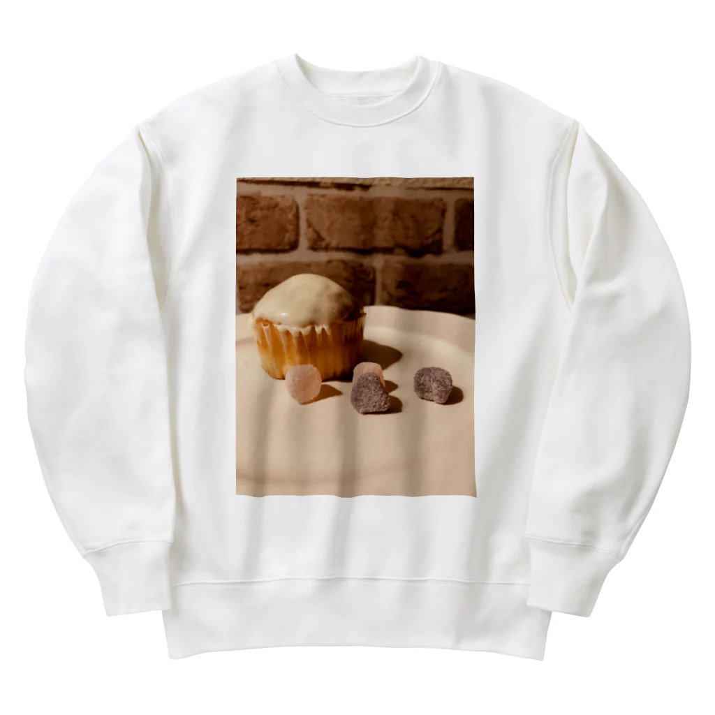 rukamoのカップケーキ🧁 Heavyweight Crew Neck Sweatshirt