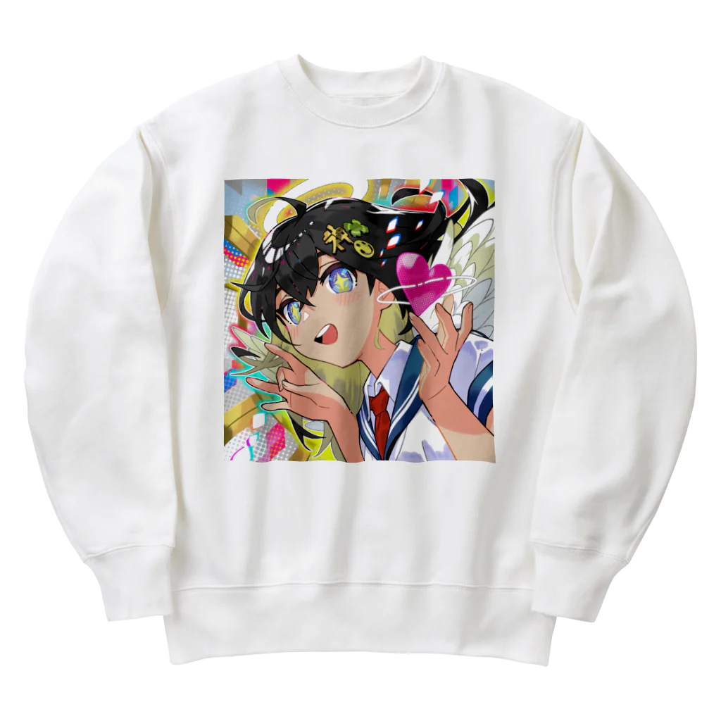 Void狂戦士ちゃん⚔のMEGAMI #1 グッズショップ Heavyweight Crew Neck Sweatshirt