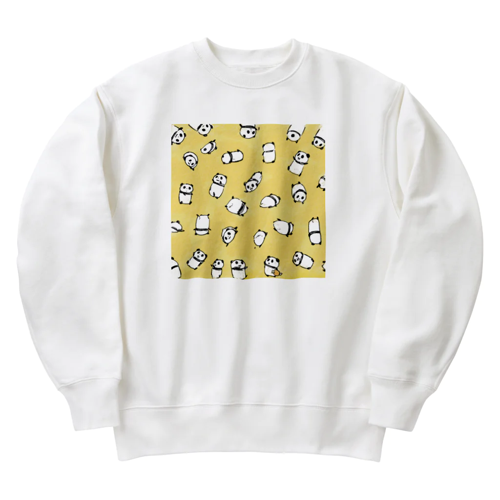 maromagaのごきげん！パンダ柄 Heavyweight Crew Neck Sweatshirt